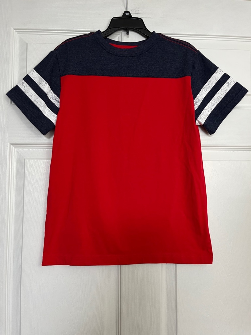 Gymboree Red and Navy Tee - Boys XL (14) - Short Sleeve Shirt